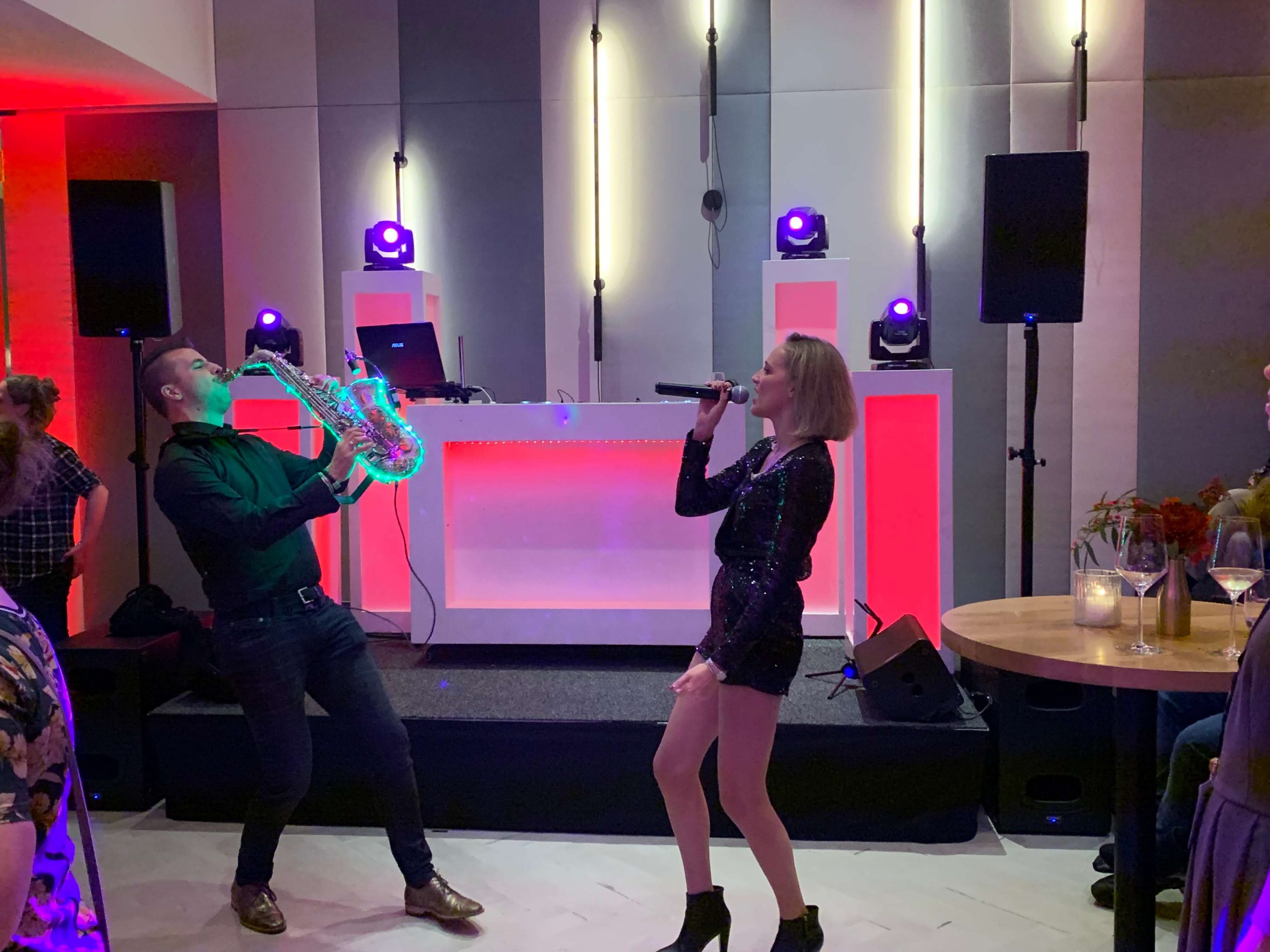 White DJ Show + Live entertainment