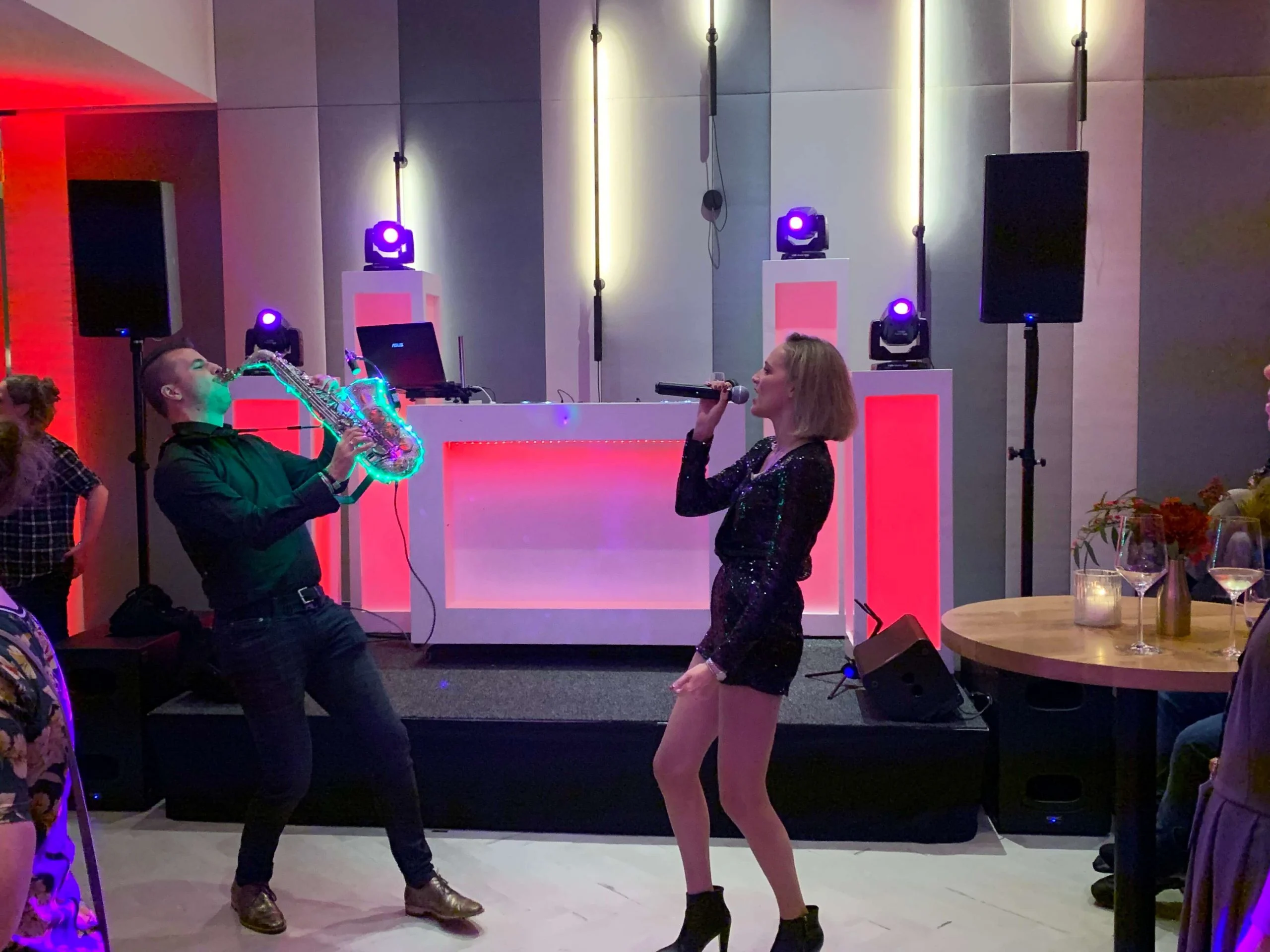 White DJ Show + Live entertainment