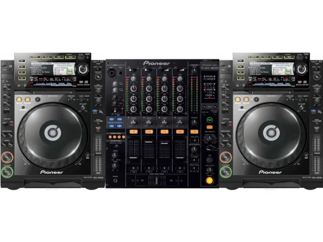 Pioneer Cdj 2000 Djm 800 Set